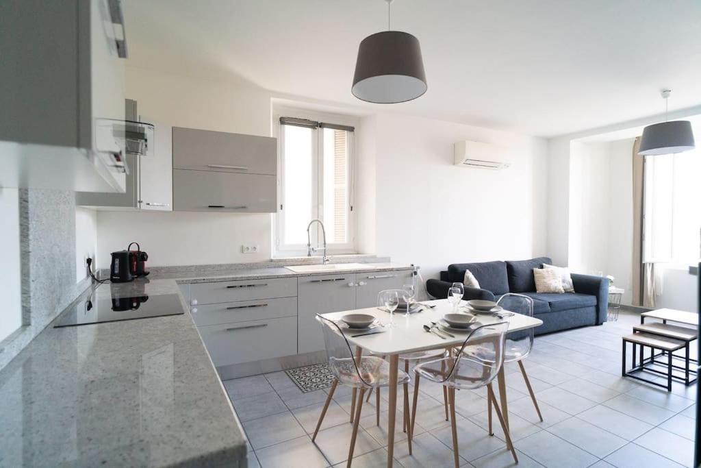 Appartement T4 Vue Mer Proche Gare Et Centre Ville أجاكسيو المظهر الخارجي الصورة